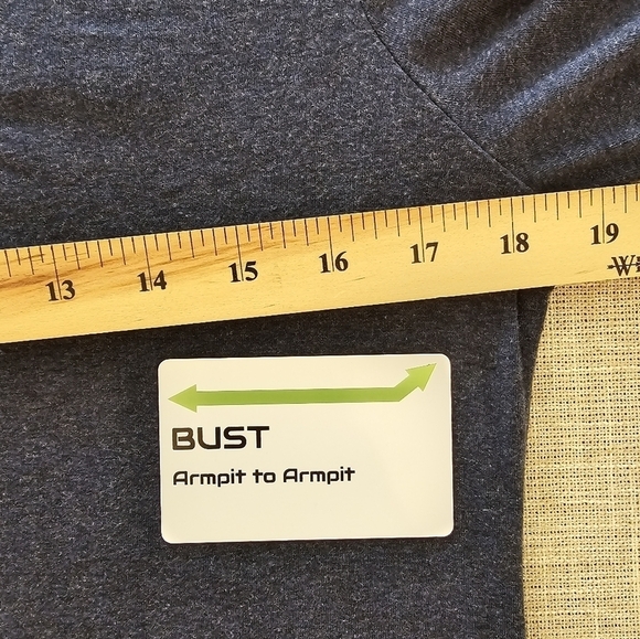 Soft Surroundings Medium Cotton Modal Blend 3/4 Sleeve Dress Boho - Picture 9 of 9